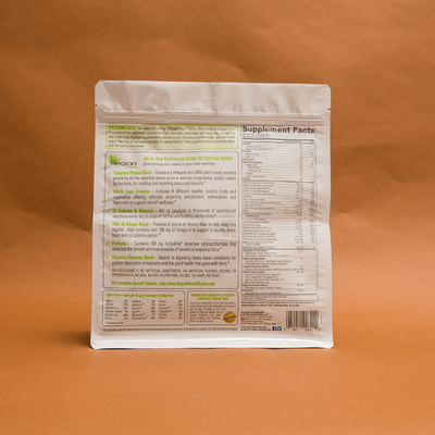 Vmpet 120mm साइड गसेट फ्लैट बॉटम बैग पाउच 130 माइक्रोन वेगन पोषाहार